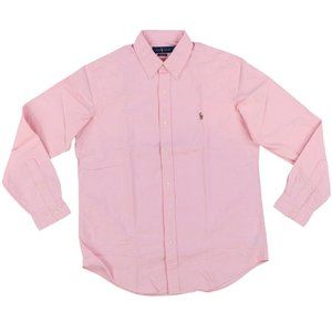 Men's Pink Button Down Ralph Lauren